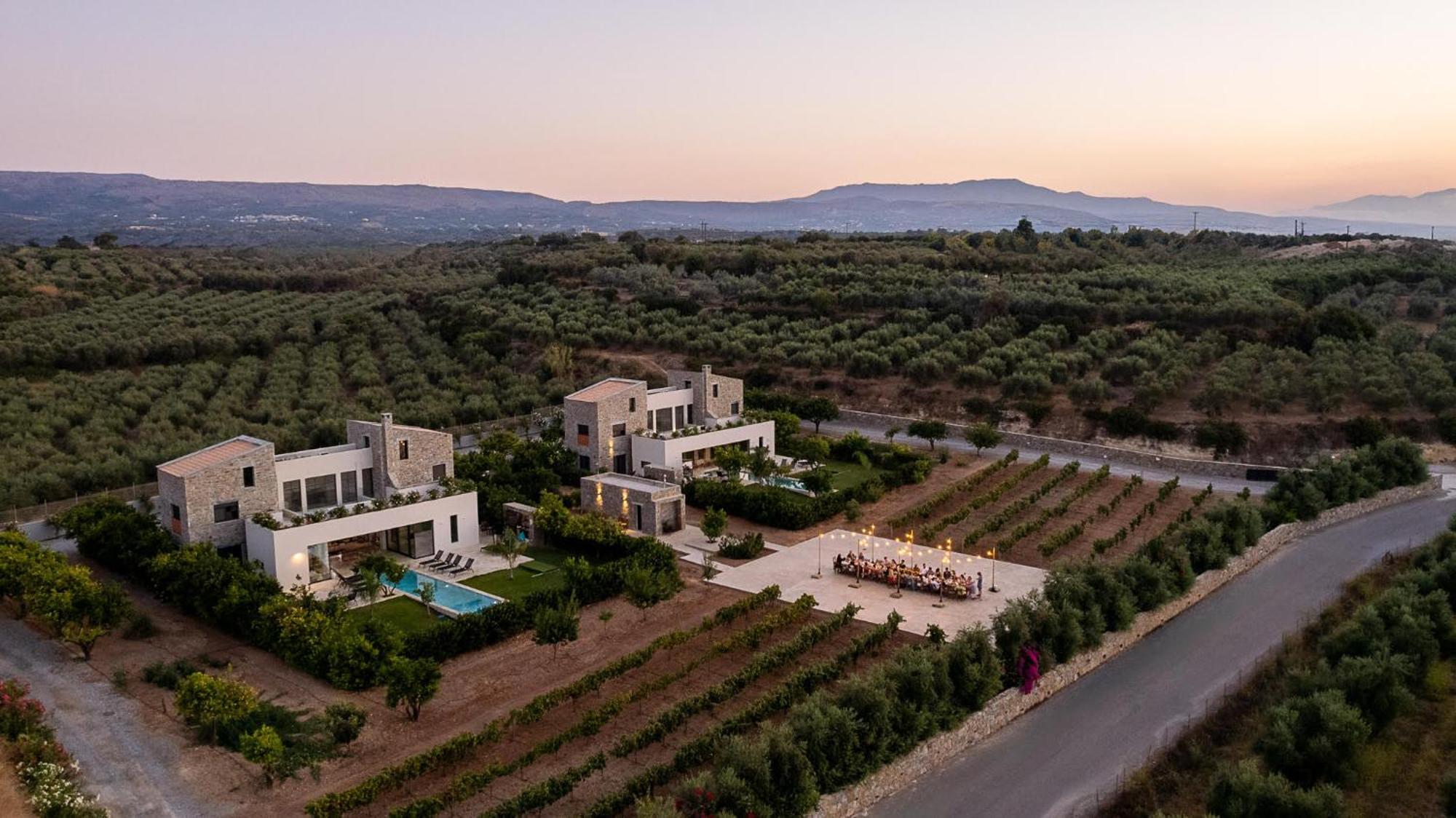 Citrus Grove Luxury Villas Skaleta Exterior foto